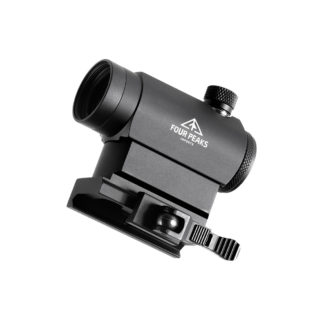 Four Peaks Imports 12011 Four Peaks Red Dot  Matte Black 1 x 22 mm 3 MOA Red Dot