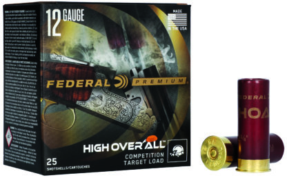 Federal HOA12H18 Premium High Over All 12Gauge 2.75" 1oz 8Shot 25 Per Box/10 Case