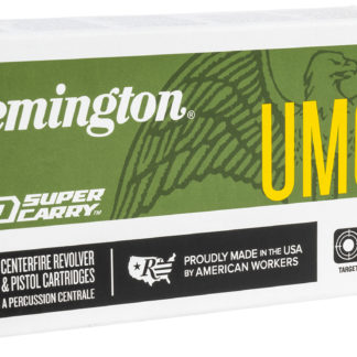 Remington Ammunition R20015 UMC  30SuperCarry 100gr Full Metal Jacket 50 Per Box/20 Case
