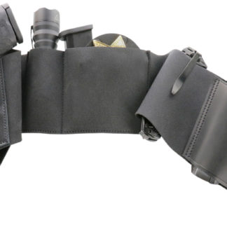 Galco UWERBKLG UnderWraps Elite Black Large Leather/Nylon Handgun