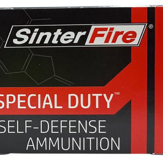 SinterFire Inc SF40125SD Special Duty (SD)  40S&W 125gr Lead Free Frangible Hollow Point 20 Per Box/10 Case