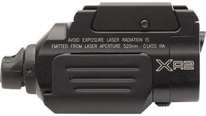 SureFire XR2AGN XR2-A-GN Compact Black Anodized 800 Lumens White LED/Green Laser