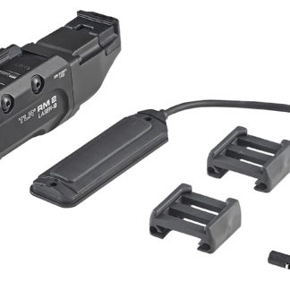 Streamlight 69453 TLR-2 RM w/Laser Black Aluminum, 1000 Lumens White LED Bulb/Green Laser, 297 Meters Beam, Picatinny Rail Mount