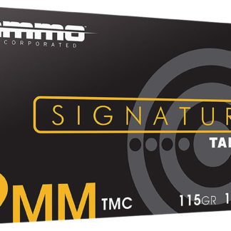Ammo Inc 9115TMCA50 Signature  9mm Luger 115gr Total Metal Case 50 Per Box/20 Case