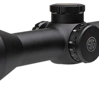 Sig Sauer Electro-Optics SOW63114 Whiskey6  Black 3-18x 44mm 30mm Tube Quadplex Reticle Features Locking Turrets