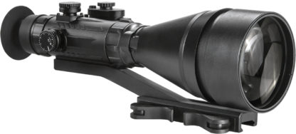 AGM Global Vision 15WP6623474111 Wolverine Pro-6 3APW Night Vision Rifle Scope Matte Black 6x100mm Gen 3 Auto-Gated White Phosphor Illuminated Red Chevron w/Ballistic Drop Reticle