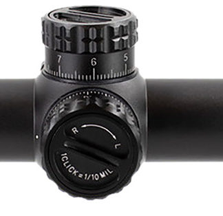 Aim Sports  Alpha 6  Black Anodized 2.5-15x 50mm 30mm Tube MR1-MRAD Reticle