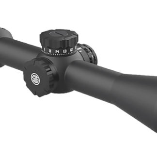 Sig Sauer Electro-Optics SOW43003 Whiskey4 SFP Low Profile Black 3-12x44mm 30mm Tube Quadplex Reticle