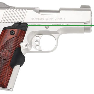 Crimson Trace LG902G LG-902G Lasergrips Master Series Black Green Laser 1911 Compact