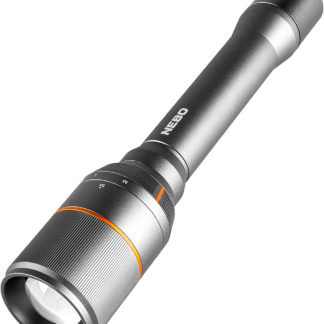 NEBO NEBFLT0018 Davinci 1000 Flashlight  Gray 100/400/1,000 Lumens White LED