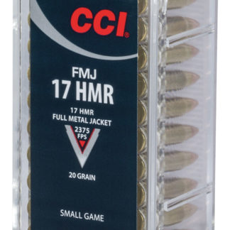 CCI 0055 Gamepoint Rimfire 17HMR 20gr Full Metal Jacket 50 Per Box/40 Case