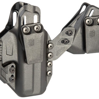 Blackhawk  Stache Premium Holster Kit IWB Black Polymer Belt Clip Fits Walther PDP Ambidextrous