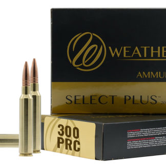 Weatherby M300P195HCB Select Plus  300PRC 195gr Hammer Custom 20 Per Box/10 Case