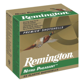 Remington Ammunition 28632 Nitro Pheasant  12Gauge 2.75" 1 3/8oz 4Shot 25 Per Box/10 Case