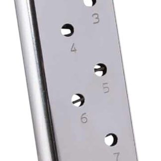 Mec-Gar MGCG4507N   7rd 45 ACP Fits Colt Govt 1911 Nickel Stainless Steel