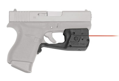 Crimson Trace 0152801 LL-803 Laserguard Pro  Black Red Laser Glock 42/43/43X/48