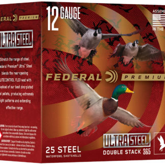 Federal PWUX1422BB Premium  12Gauge 3" 1 1/4 oz 2 Shot 25 Per Box/10 Cs