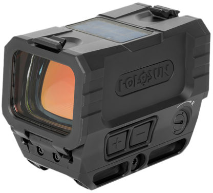 Holosun RONINAEMSMAXGR AEMS Max Ronin Black Anodized 1 x 1.1" x 0.87" 2 MOA Green Dot/65 MOA Circle Multi Reticle