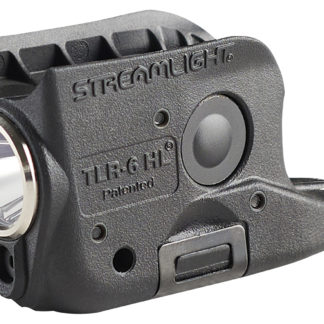 Streamlight 69340 TLR-6 HL Gun Light  Black 300 Lumens White LED/Red Laser Glock 42/43/43X/48