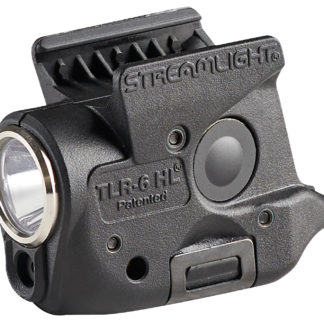 Streamlight 69344 TLR-6 HL Gun Light  Black 300 Lumens White LED/Red Laser Sig Sauer P365/P365 XL
