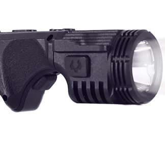 Viridian 912-0089 4 LUX 2K Grip Light  Black 2000 Lumens White LED