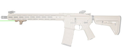 Viridian 912-0060 HS1 AR Hand Stop Green Laser with Picatinny Rail Adapter HS Series Flat Dark Earth