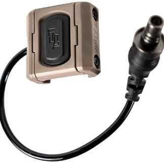 Unity Tactical LLC MBLFDESF45 Modbutton  Lite  Single Lead Flat Dark Earth Surefire