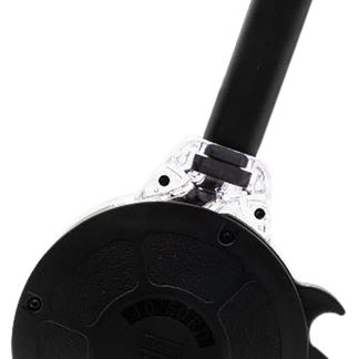 Kci Usa Inc KCI-MZ028 Drum Magazine  50rd 40 S&W Compatible w/ Glock 22/23/24/27/35 Black Hardened Steel/Polymer