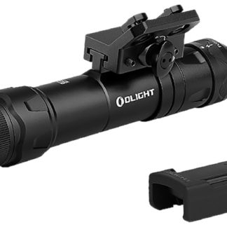 Olightstore Usa Inc ODINGLPBK Odin GL Black Anodized 300/550/1,500 Lumens White LED Green Laser