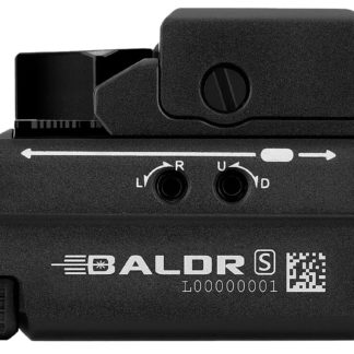 Olightstore Usa Inc BALDRSBLBK Baldr S BL  Black Anodized 100/300/800 Lumens White LED Blue Laser