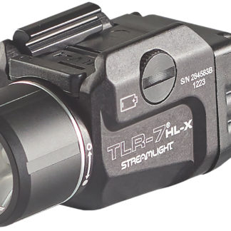 Streamlight 69458 TLR-7 HL-X USB Gun Light  Black Anodized 500/1,000 Lumens White LED