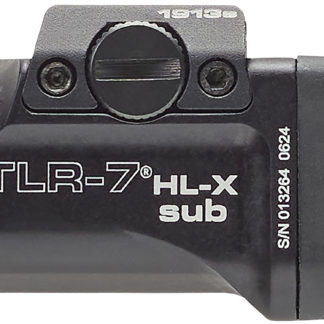 Streamlight 69505 TLR-7 HL-X SUB USB  Black 6000 Series Aluminum 1913 1000 Lumens