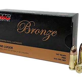 PMC 9H   9mm 147gr Full Metal Jacket 50 Per Box/20 Case