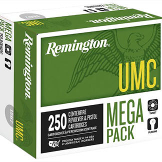 Remington Ammunition 23731 UMC Mega Pack 38Special 130gr Full Metal Jacket 250 Per Box/4 Case