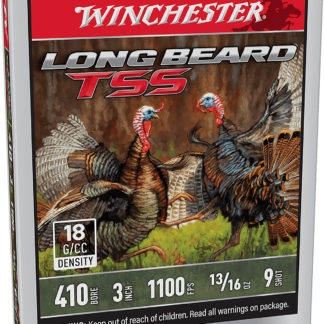 Winchester Ammo LBTSS4139 Long Beard TSS  410Bore 3" 13/16oz Tungsten 9Shot 5 Per Box/20 Case