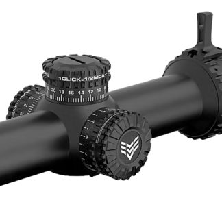 Swampfox Optics ARH16241-M Arrowhead  Black 1-6x24mm 30mm Tube Guerrilla Dot MOA Reticle