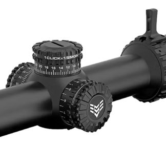 Swampfox Optics ARH16241-RL Arrowhead  Black 1-6x24mm 30mm Tube Guerrilla Dot MIL Red Reticle