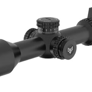Swampfox Optics KTK21244-4L Kentucky  Black 2-12x44mm 30mm Tube Sharpshooter MIL Reticle