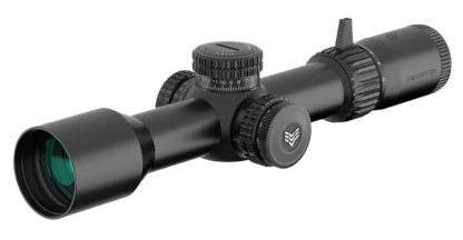 Swampfox Optics TWK52556-3L Warhawk  Black 5-25x56mm 34mm Tube Sharpshooter MIL Reticle
