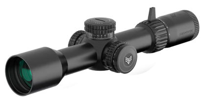 Swampfox Optics TWK52556-3M Warhawk  Black 5-25x56mm 34mm Tube Sharpshooter MOA Reticle