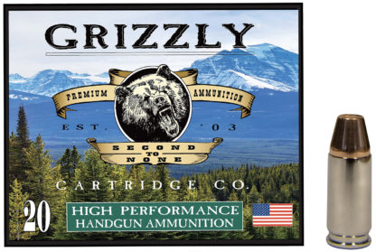 Grizzly Ammo GC9M+P2   9mm+P 147gr Full Metal Jacket Flat Point 20 Per Box/10 Case