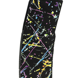 Amend2 556MOD3NEON30 MOD-3  30+1 5.56 NATO Fits AR-15 Neon Splatter Polymer