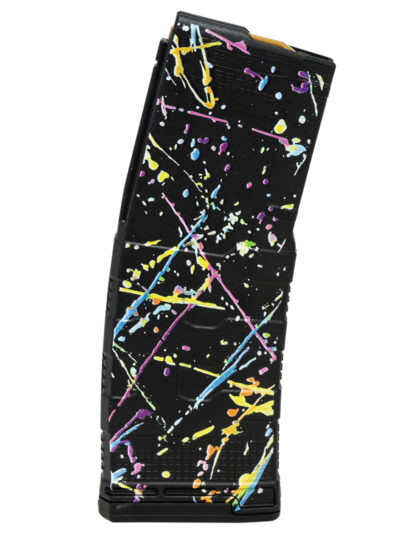 Amend2 556MOD3NEON30 MOD-3  30+1 5.56 NATO Fits AR-15 Neon Splatter Polymer