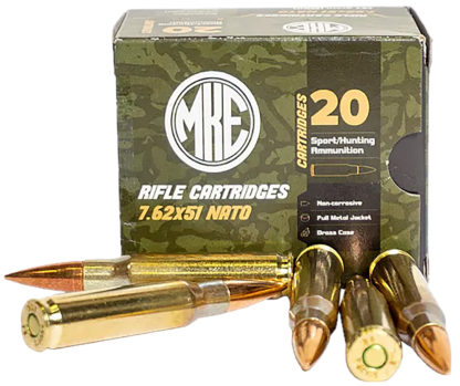 Century Arms AM8293   7.62x51 147gr Full Metal Jacket 20 Per Box/50 Case