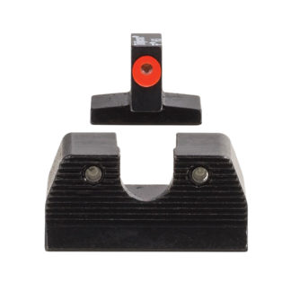 Trijicon 600891 HD XR Night Sight Set Green Tritium/Orange Outline Front, Green Tritium Rear, Black Frame, Fits FN FNP/FNX