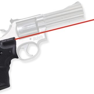 Crimson Trace 011280 LG-307 Lasergrips  Black Red Laser Smith & Wesson K & L Frames Square Butt