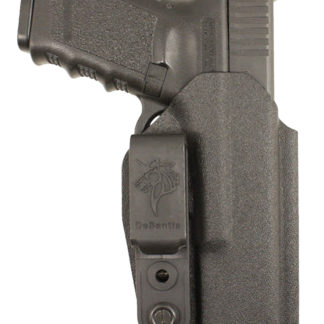 DeSantis Gunhide 137KJ0CZ0 Slim-Tuk  IWB Black Kydex Belt Clip Fits Glock 43 w/Streamlight TLR6 Right Hand