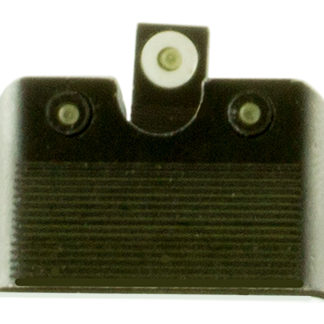 TruGlo TG231MP2W Tritium Pro  Black | Green Tritium White Outline Front Sight Green Tritium Rear Sight