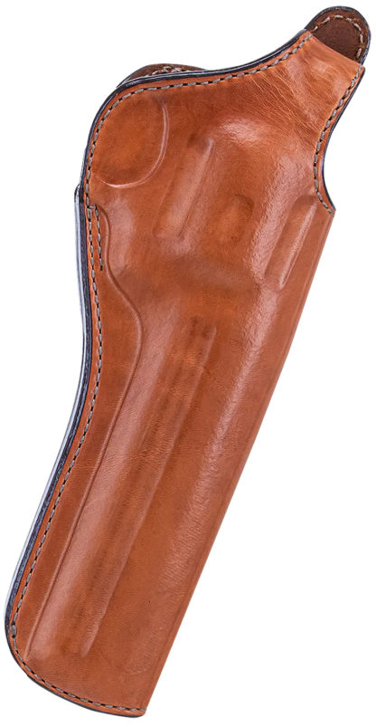 Bianchi 12686 Cyclone  OWB Tan Leather Fits 6" Astra 357, 6-6.5" Colt, S&W Colt; S&W 27,28,29,610; Taurus Belt Loop Mount Right Hand