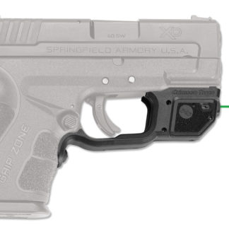 Crimson Trace 01-6330-1 LG-496G Green Laserguard  Black Springfield Armory XD MOD.2